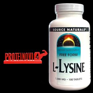 Source Naturals L-Lysine 1000mg 100tabs