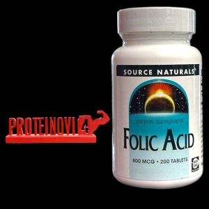 Source Naturals Folic Acid 800mcg 200tabs