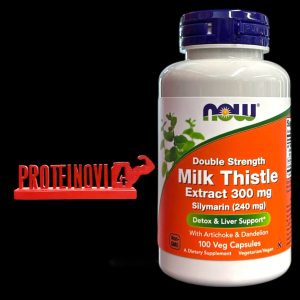 NOW Milk Thistle Extract 300mg Silymarin (240mg) 100caps