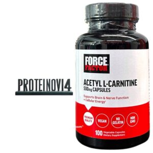 Force Factor Acetyl L Carnitine 500mg 100caps