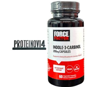 Force Factor Indole 3 Carbinol 200mg 60Veg Caps