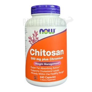 NOW Chitosan 500mg plus Chronium 240caps