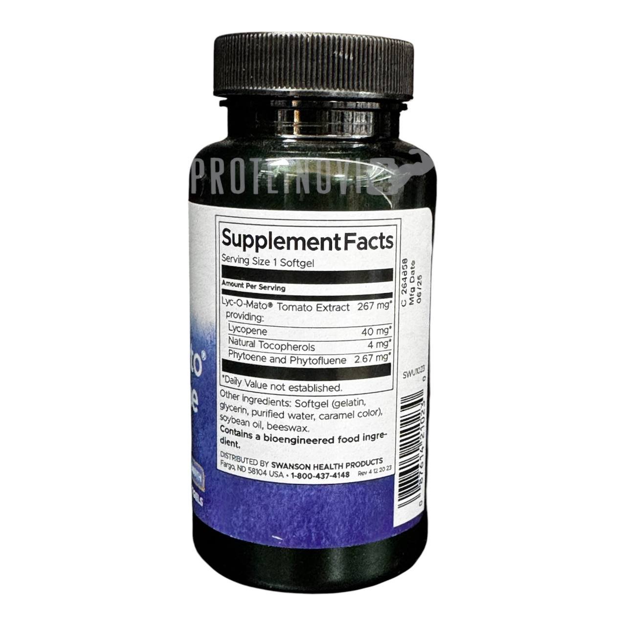 Swanson Lyc-O-Mato Lycopene 40mg 60Softgels