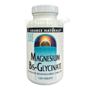 Source Naturals Magnesium Bis-Glycinate 120tab