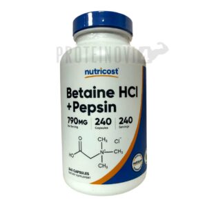 Nutricost Betaine HCL + Pepsin 240Caps