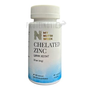 MyNutriWeek Chelated Zink 30mg 100caps