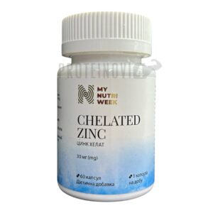 MyNutriWeek Chelated Zink 30mg 60caps