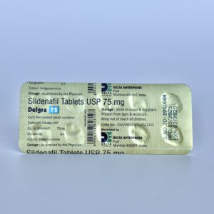 Delgra 75mg Sildenafil Tablets USP 10tab