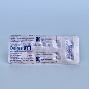 Delgra 50mg Sildenafil Citrate Tablets 10tab