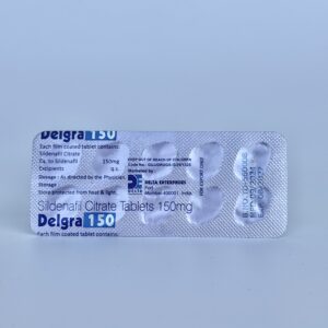 Delgra 150mg Sildenafil Citrate Tablets 10tab