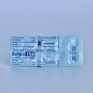Delgra 120mg Sildenafil Citrate Tablets 10tab