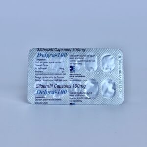 Delgra 100mg Sildenafil Capsules 10caps