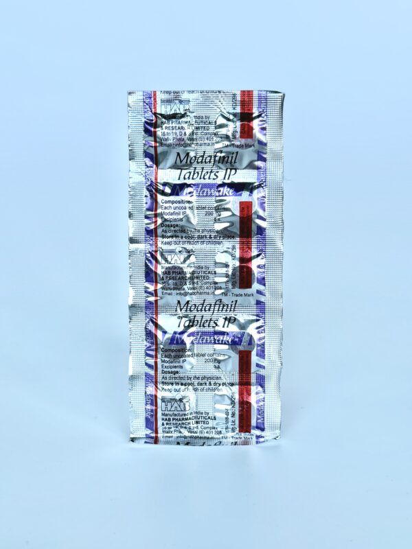 Modawake 200mg 1 пластина (10 пігулок)