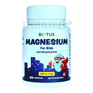 BIOTUS Magnesium for kids 250mg 60tabs
