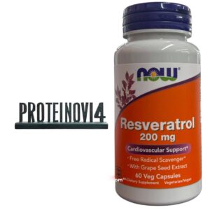 NOW Resveratrol 200mg 60vcaps