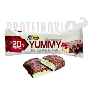 Fit Win Yummy Bar 55gr Cherry&Chocolate