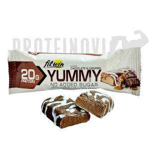 Fit Win Yummy Bar 55gr Chocolate&Caramel