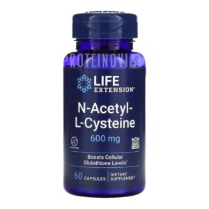 Life Extension N Acetyl L Cysteine 600mg 60caps