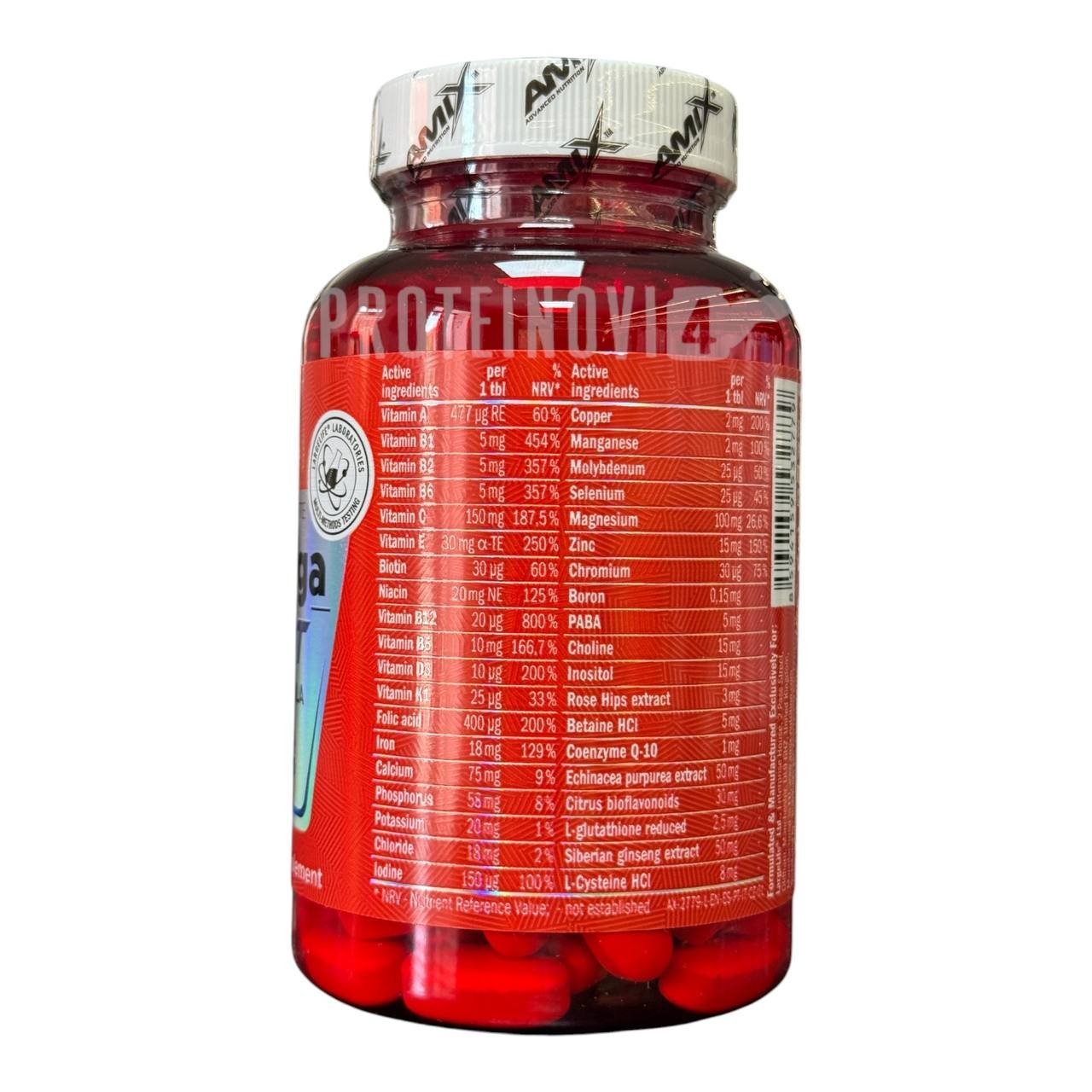Amix Multi Mega Sport Stack 120tab
