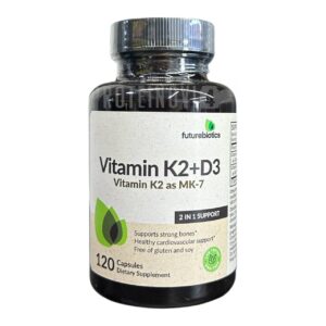 FutureBiotics Vitamin K2+D3 120Caps