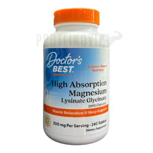Doctor Best Magnesium Lysinate Glycinate 100mg 240Tabs