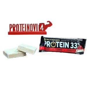 Go On Protein Bar 33% Panna Cotta Strawberry 50g