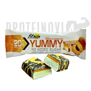 Fit Win Yummy Bar 55gr Apricot&Chocolate