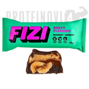 Fizi Guilty Pleasure choco bar hazelnut + caramel 45gr