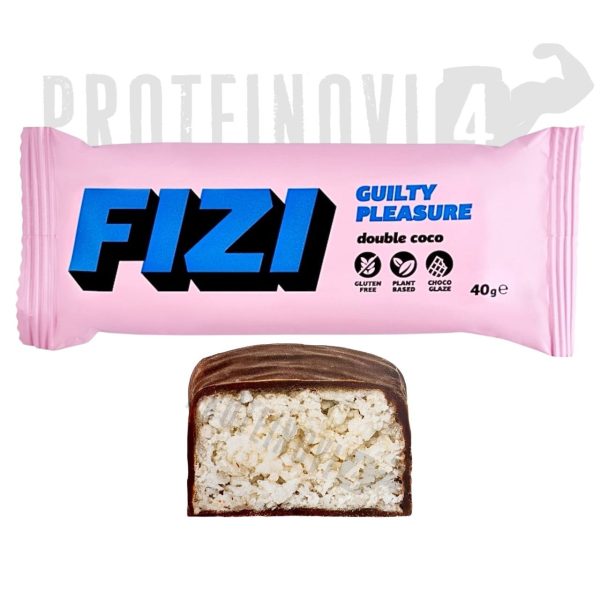Fizi Guilty Pleasure choco bar double coco 45gr