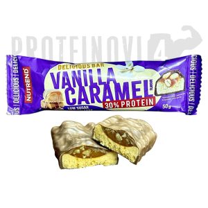 Nutrend Delicious Bar 30% Protein Vanilla & Caramel 50g