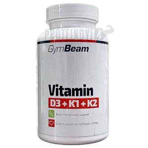 GymBeam Vitamin D3+K1+K2 60Softgels