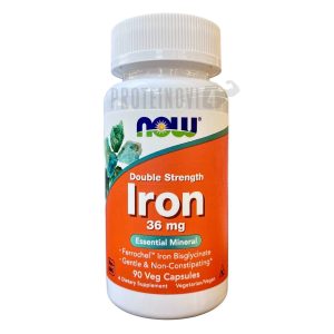 NOW Iron 36mg 90VegCaps