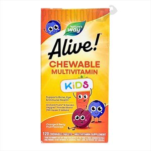 Natures Way Alive Kids 120ChewTabs