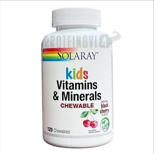 Solaray Kids Vitamins&Minerals 120Chewable