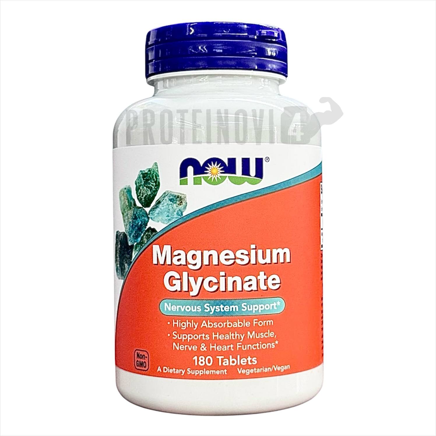 NOW Magnesium Glycinate 180Tabs
