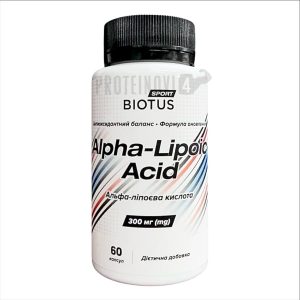 BIOTUS Alpha-Lipoic Acid 300mg 60Caps