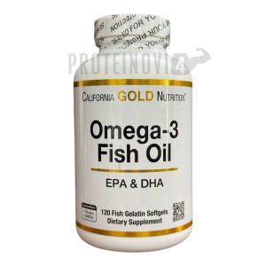 California Gold Omega-3 Fish Oil EPA&DHA 120Softgels