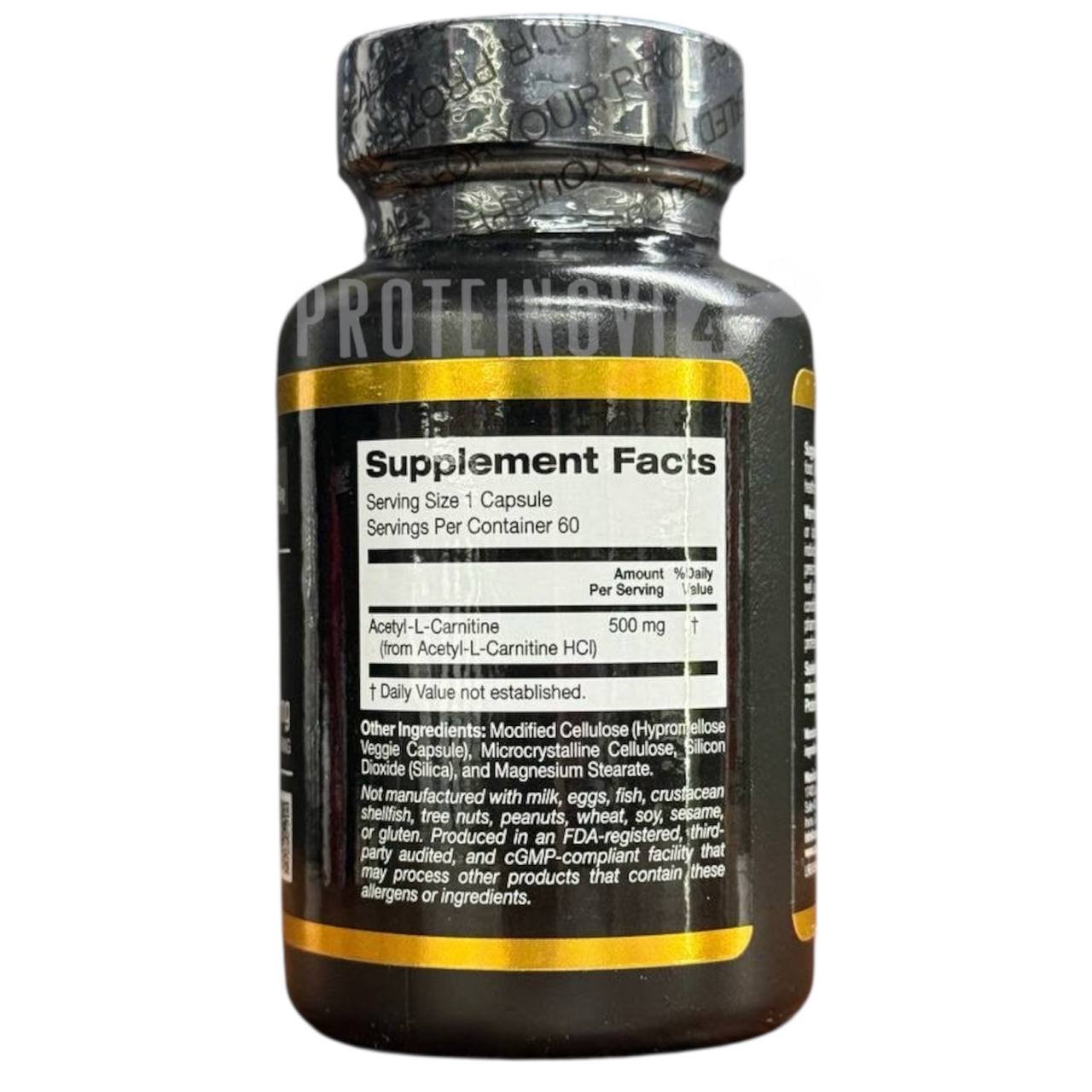 California Gold Sport Acetyl-L-Carnitine 60VegCaps