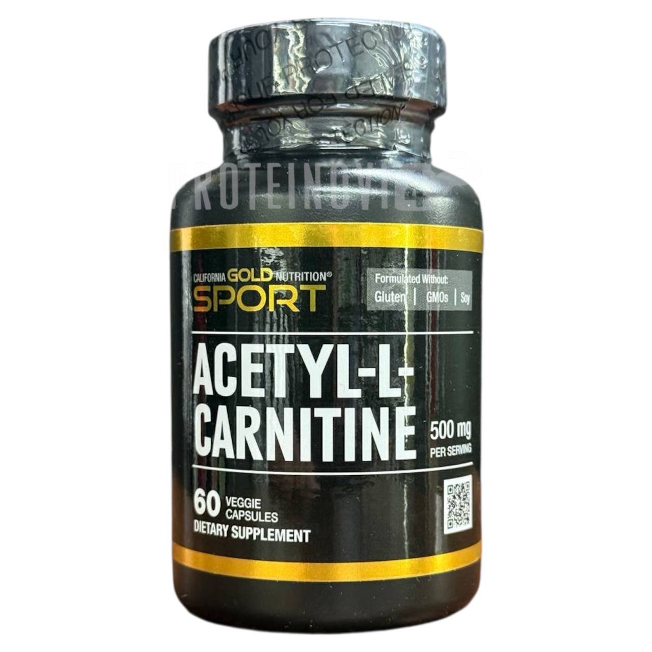 California Gold Sport Acetyl-L-Carnitine 60VegCaps