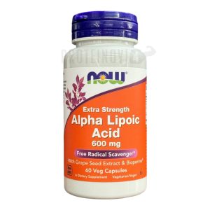 NOW Extra Strength Alpha Lipoic Acid 600mg 60VegCaps