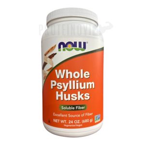 NOW Whole Psyllium Husks Soluble Fiber 680g