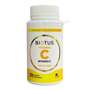 BIOTUS Vitamin C 500mg 100Caps