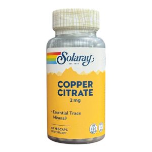 Solaray Copper Citrate 2mg 60vcaps