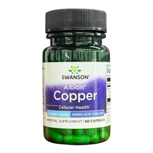 Swanson Albion Copper 2mg 60caps