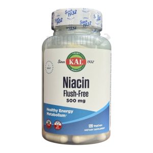 KAL Niacin Flush-Free 500mg 120VegCaps