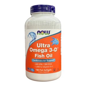 NOW Ultra Omega 3-D 180FishSoftgels