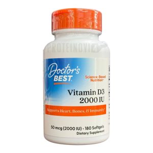 Doctor Best Vitamin D3 2000IU 180caps