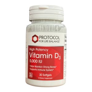 Protocol for Life Balance Vitamin D3 5000 30sgels