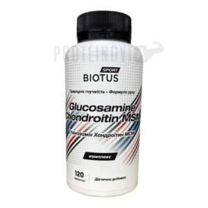 BIOTUS Sport Glucosamine Chondroitin MSM 120Tabs