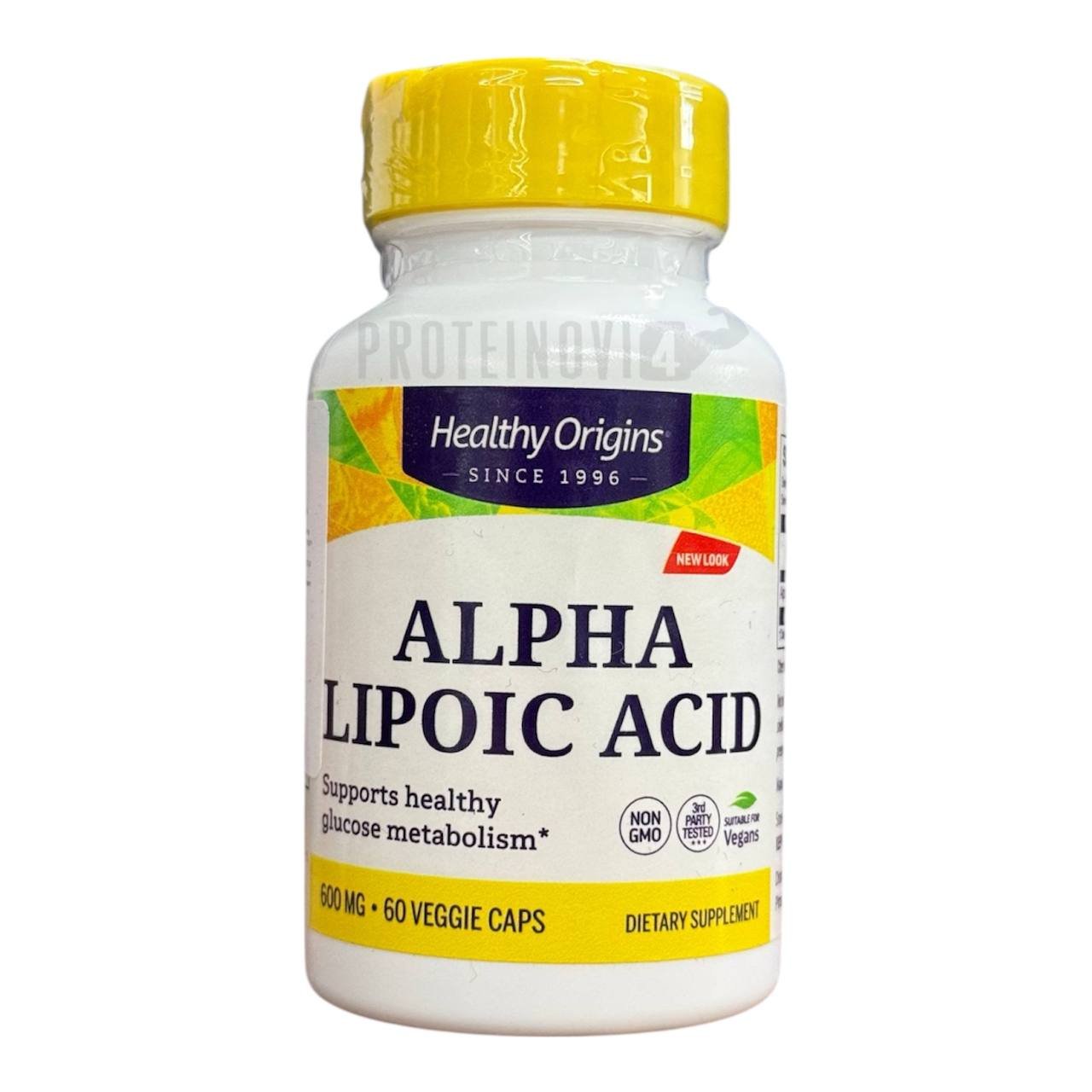 Healthy Origins Alpha Lipoic Acid 600mg 60caps